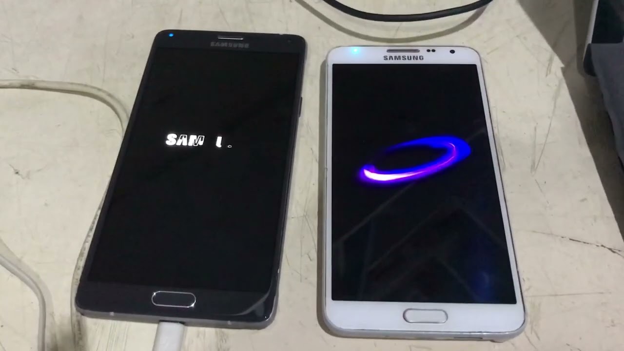 Samsung Galaxy Note3 Neo vs Samsung Galaxy Note4 shutdown/startup race