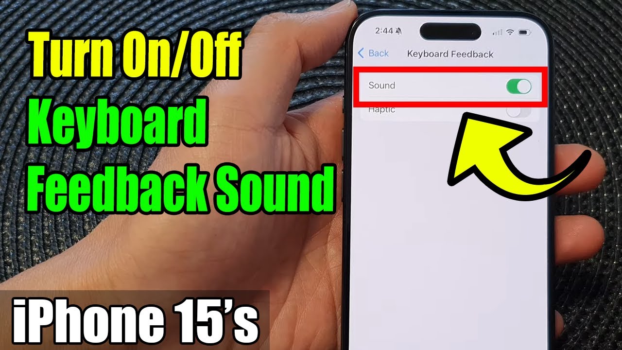IPhone IOS 14 How To Enable/Disable Keyboard Clicks Sound