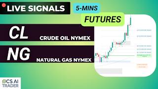 🔴 Crude Oil & Natural Gas Live | CL & NG Futures 5-Min AI Signals | Ocs Ai Trader screenshot 3