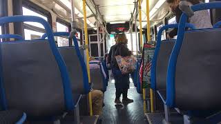 CTA On Board Riding 2007 New Flyer D40LF Bus 1617 on Route 82 from Lincolnwood TC to Montrose