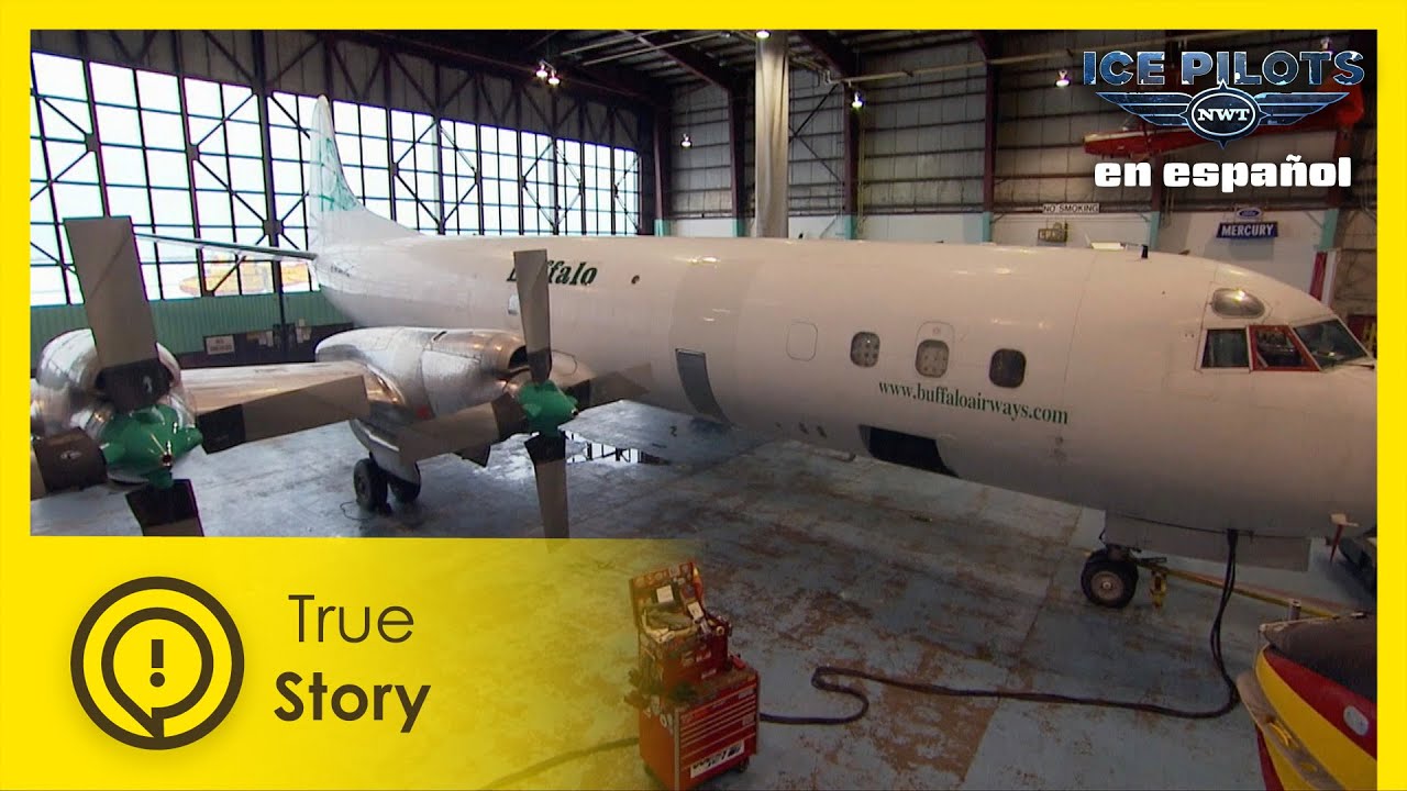 Documentary backdrop image for Una fuga de combustible - Pilotos del Ártico (Ice Pilots) S01E08 - True Story (2023)