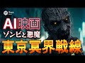 【AI短編映画】ゾンビと悪魔が支配する　東京冥界戦線　【AI動画】