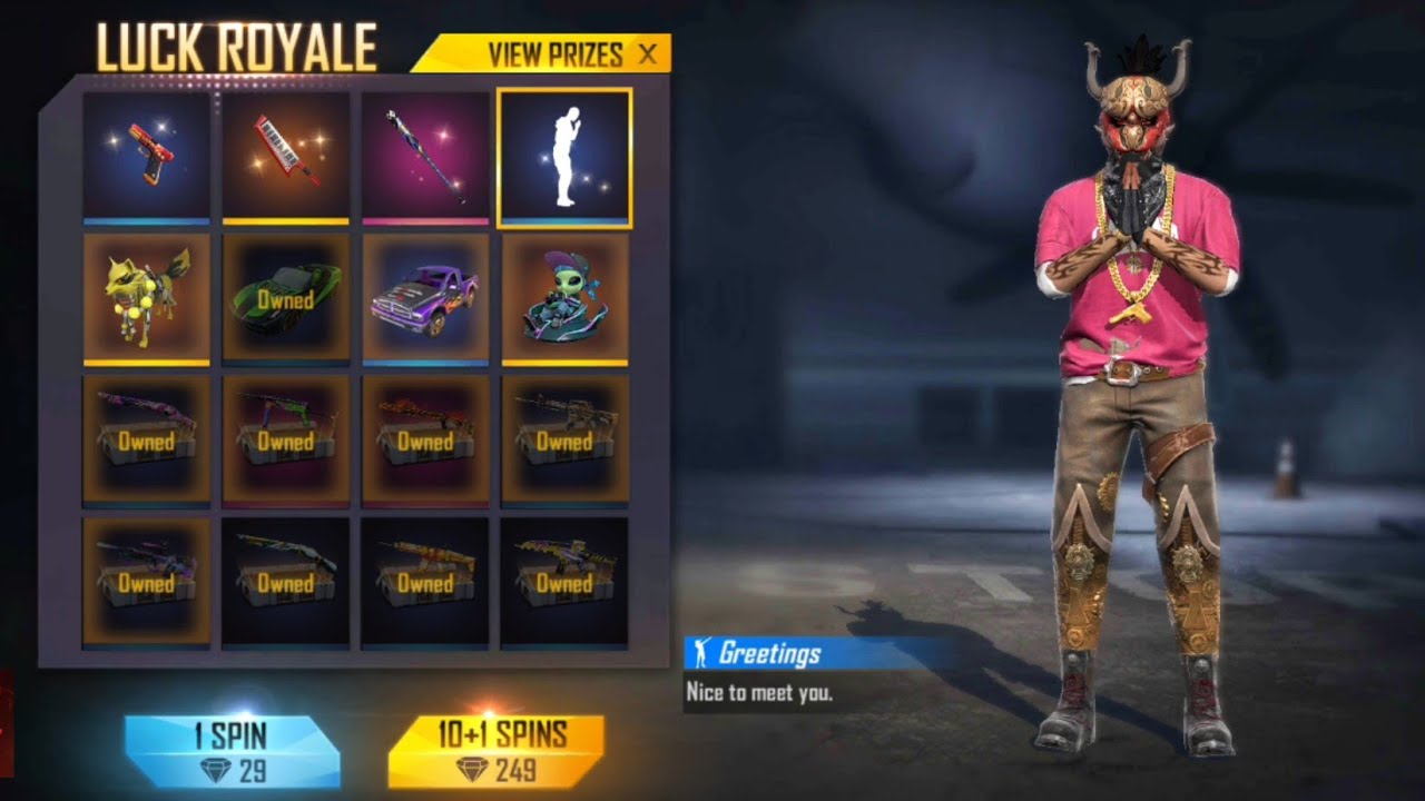 Greetings Emote Claim 