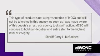 Mecklenburg County deputy fired after DWI arrest