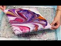 Stunningly GORGEOUS BACK TO BASICS FLIP CUP POUR~ SUPER STUNNING COLOURS MUST SEE FLUID ART FLIP