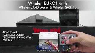 For Sale: Whelen Euro1 w/ Jumper - Code.91
