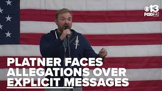 Senate candidate Platner's wife disclosed to campaign explicit texts he sent other women