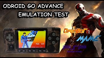 ODROID GO ADVANCE GAME TEST - ONE OF THE BEST RETRO HANDHELD OF 2020! (PSP - GOD OF WAR)
