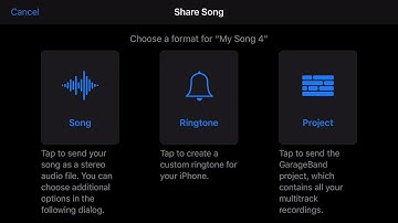 Importing and Exporting in Garageband iOS