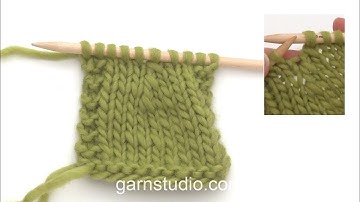 How to knit two sts together through back loop (k2togtbl)