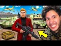 Invadi FAVELA com TANQUE DE GUERRA e JATO!! (GTA 5 rp)