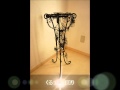 ワイヤークラフト　作品　花台