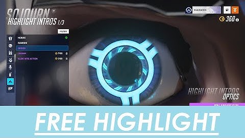 *FREE* Overwatch League Perks Rewards + Sojourn Optics Highlight Intro
