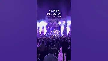 The Legend ALPHA BLONDY In Sri Lanka Alphablondy Reggae Srilanka 