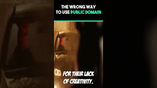 The WRONG way to use public domain... #fyp #shorts
