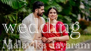 Malavika Jayaram Wedding album 🔥❤️‍🔥💕❣️👌