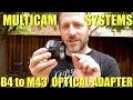 Multicam Systems B4 to M43 Optical Adapter