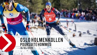 POURSUITE HOMMES - OSLO HOLMENKOLLEN 2022