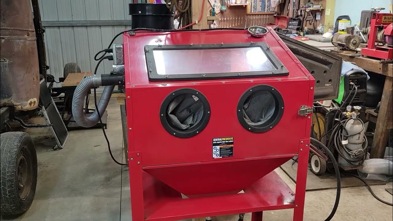 1936 Truck Update and Harbor Freight Sandblaster Problems YouTube