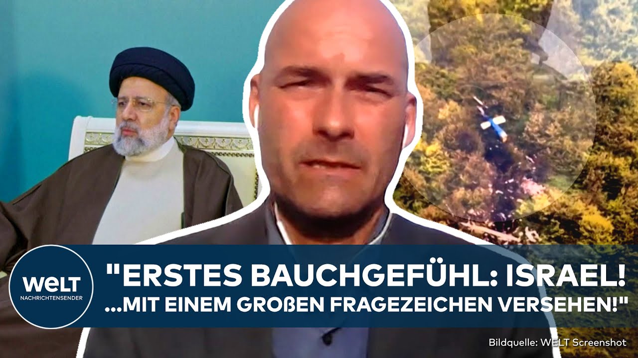 Iran: Helikopter von Präsident Raisi verunglückt | BR24