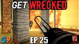 7 Days To Die - Get Wrecked EP25 (Back To The Library)