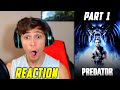 Predator (1987) Movie REACTION!!! - Part 1 - (FIRST TIME WATCHING)