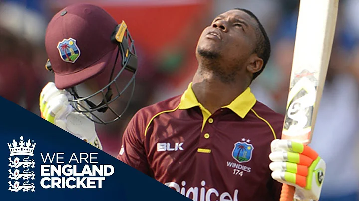 Evin Lewis Hits Incredible 176 Not Out In ODI v En...