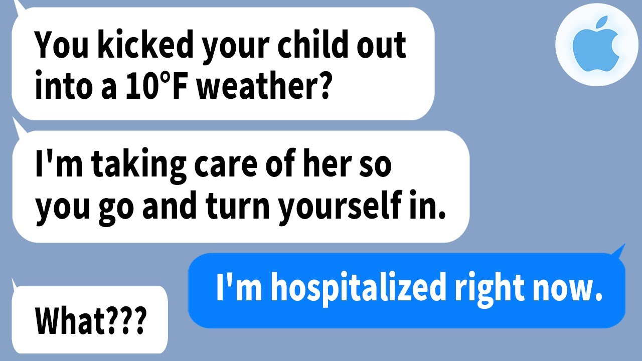 【Apple】My MIL was hell angry that I kicked my daughter out on a freezing day, but I never did...