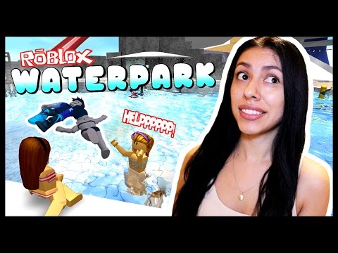 He S Drowning Roblox Waterpark Youtube - water park fun in roblox youtube