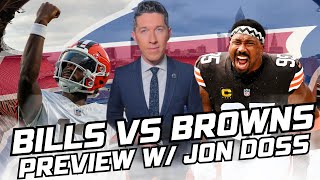 BILLS v BROWNS preview: SHEDEUR Sanders, MYLES GARRETT & what THEYRE SAYING in CLEVELAND w/ JON DOSS