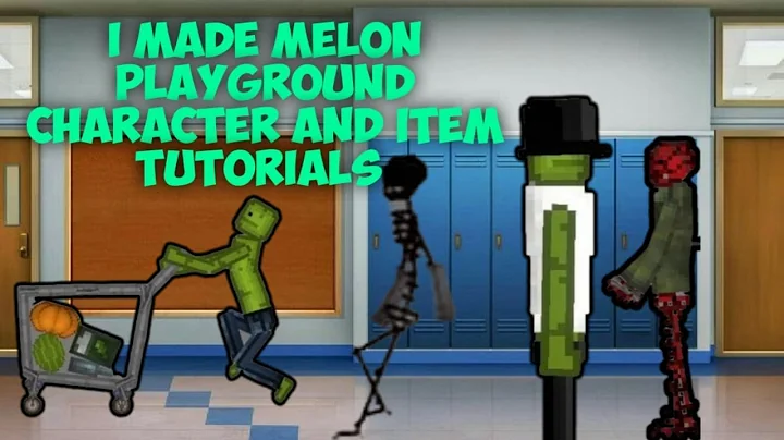 I MADE MELON PLAYGROUND CHARACTERS AND ITEM TUTORI...