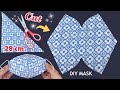 Easy Cute Mask | Diy Breathable Fabric Face Mask Easy Pattern Sewing Tutorial At Home | How to Mask