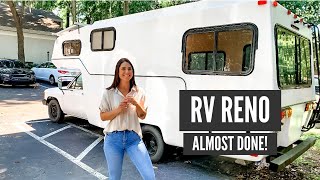 RV BUILD Update | Female Couple Renovates 1986 Toyota Sunrader