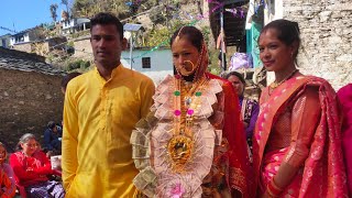 पहाड़ी शादी||पहाड़ी रीति रिवाज||Pahadi Vlogger||Vikram Negi#pahadilifestyle #daliyvlog #rudraprayag
