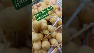 Yellow Barhi Dates with Amazing benefits,antioxidants,potassium,with vitamins