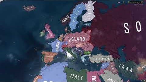 Ultra Tech Poland + 10M equipment & manpower VS Axis & Comintern- HOI4 Timelapse