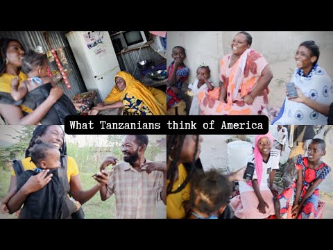 Which country do Tanzanians love the most?😱| They react to shocking videos of America!! 😭 🇺🇸