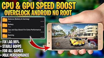 Boost Cpu & Gpu | Overclock Android Without Root | No Lag