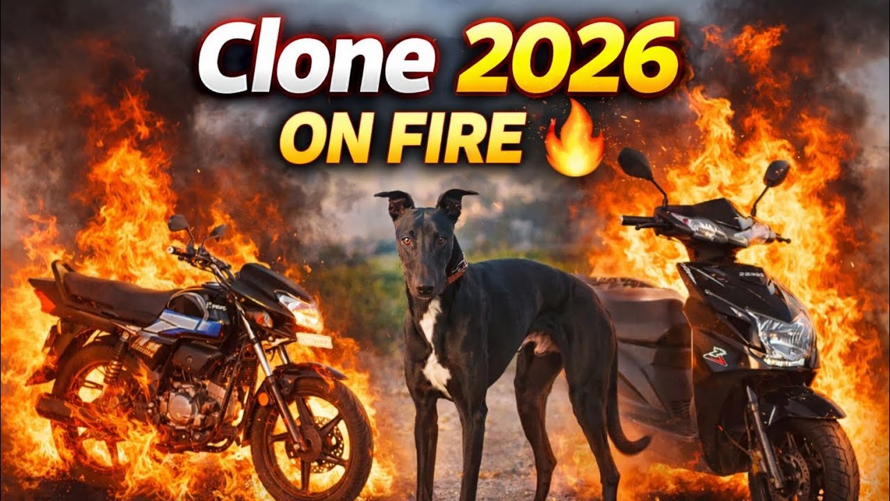 Clone 2026 on fire 🔥 | Greyhound Power Race  🏁 | Full Speed Action 