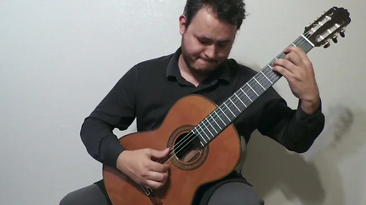 2022 Paulino Bernabe M15 classical guitar played b...
