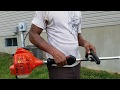 How to String a quick feed gas trimmer( Echo 225)
