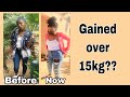 GAINED WEIGHT IN A MONTH???| MY WEIGHT GAIN JOURNEY|| How I gained over 15kgs!||
