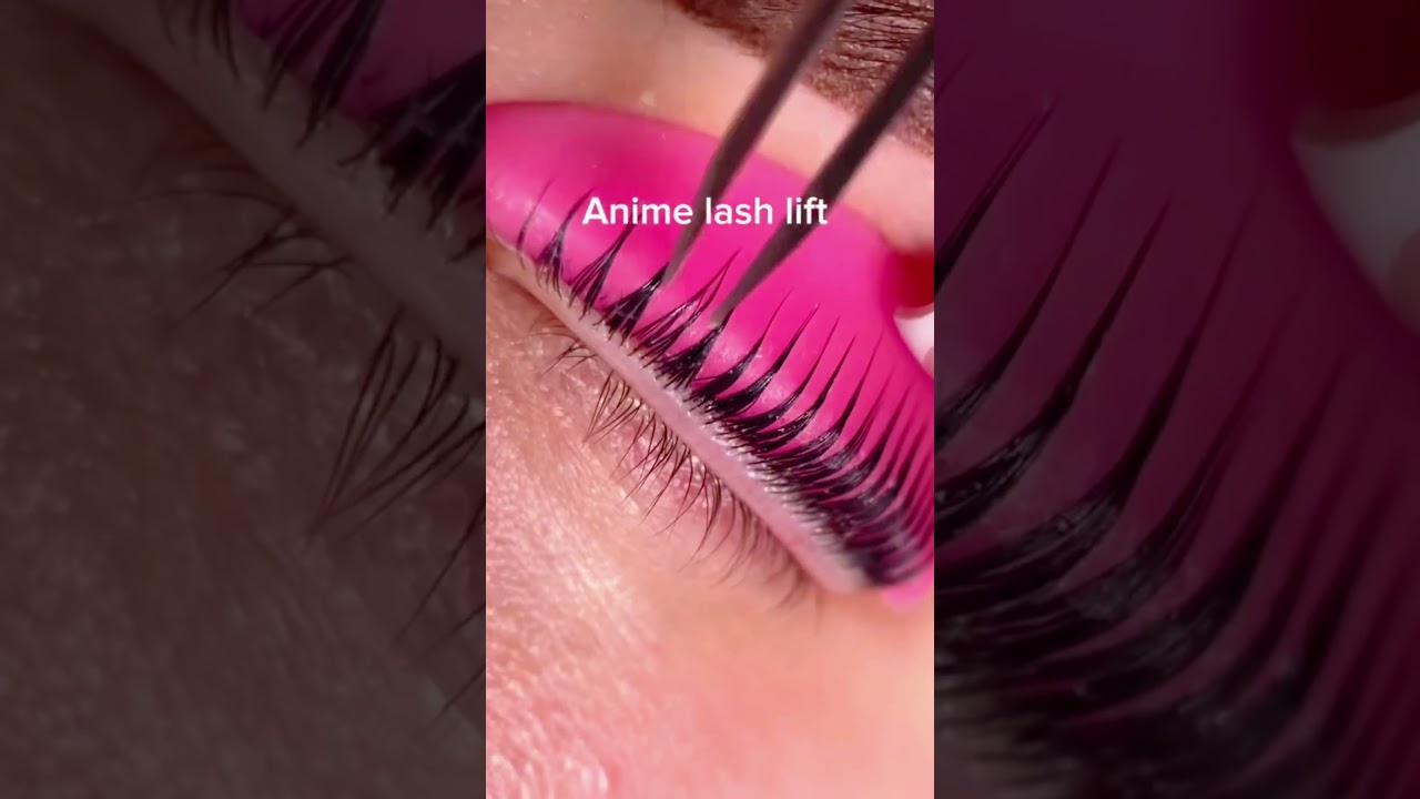 Anime Lashes with a Lift?! 👀 