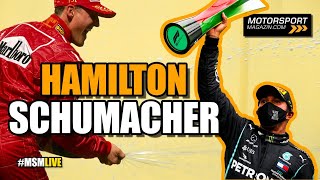 Hamilton vs. Schumacher: Rekorde nur wegen Auto?