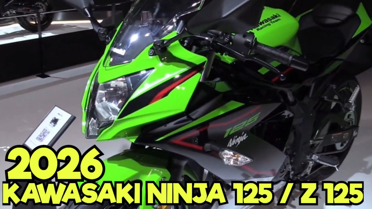 2026 Kawasaki Ninja 125 / Z125 Launch In India !