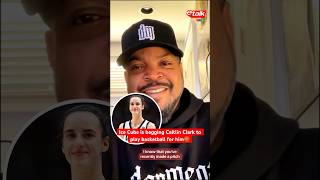 Ice Cube is begging Caitlin Clark to play basketball for him🏀