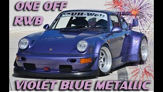 One Off Porsche 964 RWB in Factory Violet Blue Metallic by Tons Of Gas 12,827 views 1 year ago 13 minutes, 59 seconds