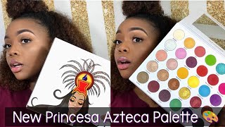 GLF Princesa Azteca Palette | Unboxing + Swatches | Made Up by Kirsten