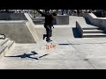 Vincent luevanos skates half a skateboard at venice skatepark   nka vids 