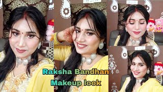 Raksha Bandhan makeup look#Soft eye makeup look screenshot 1